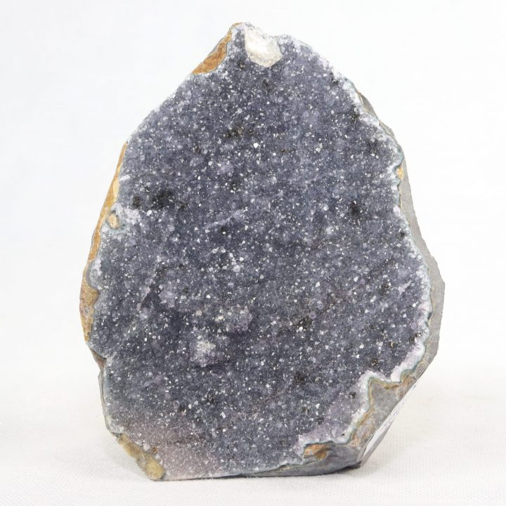fake amethyst on black stone